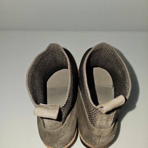 Eileen Fisher Quill Ankle Boot Womens 11 Rye Brown Knit Platform Wedge NEW - Picture 9 of 13